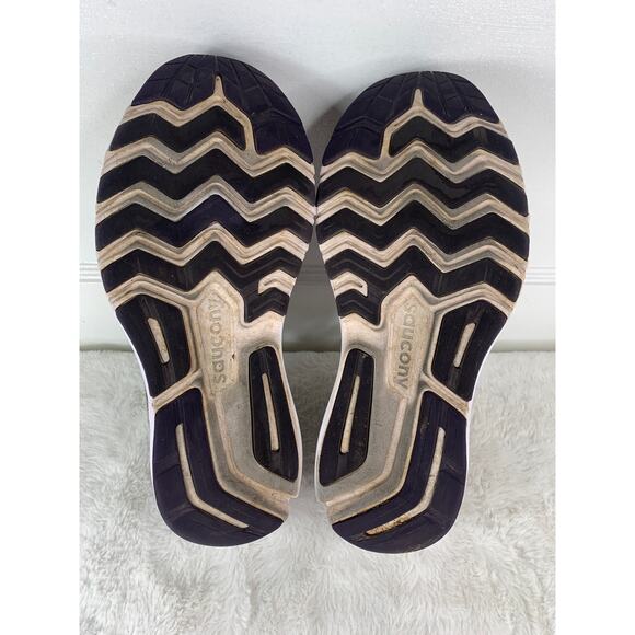 Saucony Ride 13 Women's Size 10.5 Purple Running Sneakers S10579-20 - Picture 6 of 8